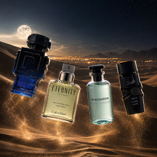 ASAD ELIXIR, LV IMAGINATION, ETERNITY, PHANTOM INTENSE